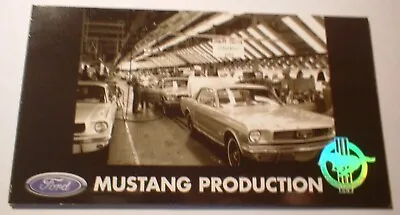 ★★1964 1/2 Mustang Production Line Official Ford Photo Magnet 64 65 66 Coupe★★ • $4.99