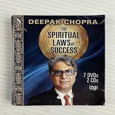 Deepak Chopra The Spiritual Laws Of Success 7 DVDs And 2 CDs - New And Sealed  • $9.99