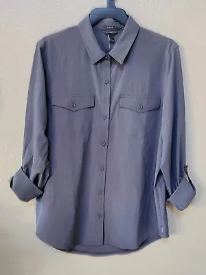 Eddie Bauer Departure 2.0 Long-Sleeve Shirt Gray S M L XXL • $14.97