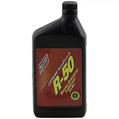 Klotz R-50 Racing Techniplate Synthetic 2 Stroke Premix Oil 1 Quart • $26.98