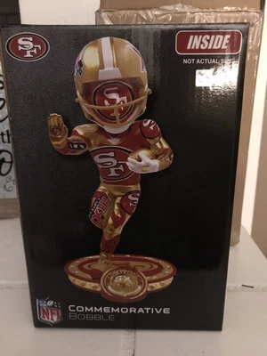 $175 • Buy San Francisco 49ers Super Bowl Commemorative Bobblehead FOCO