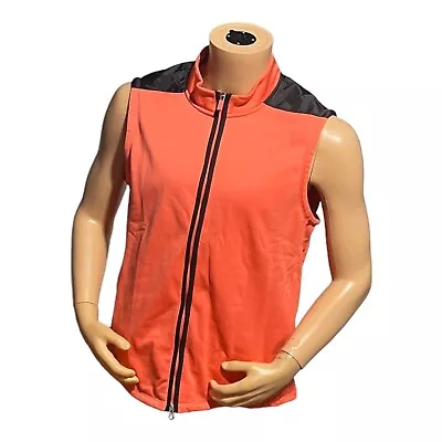 NEW Size Medium Nike Therma-FIT Victory Full Zip Golf Gilet Vest DQ4573 Peach • $45
