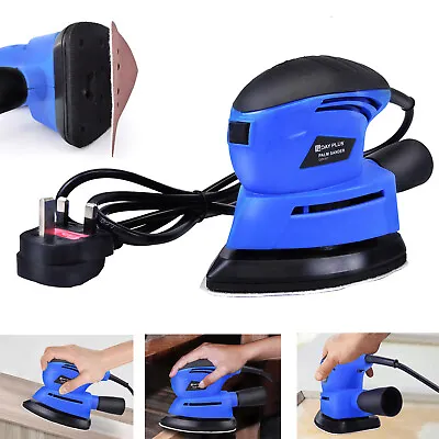 Hand Held Mouse Sanding Machine Small Electric Tight Corners Sander Angle Base • £19.31