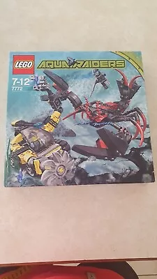 Lego 7772 Aqua Raiders Lobster Strike Brand New In Sealed Box • $70