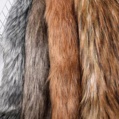 Artificial Faux Fur Fabric Dog Hair Plush Handmade Bag Sewing Patchwork Craft  • $3.95