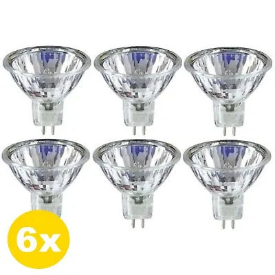 MR11 Halogen Bulb 20w 12V GU4 Mini Recessed Downlight Spotlight Light Bulbs X 6 • £8.99