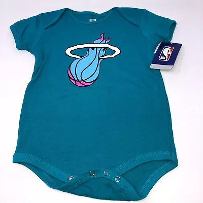 Miami Heat Creeper Infant Baby Bodysuit 18 Months • $18