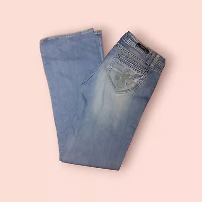 Vigoss Jeans Size 11 Women's Bootcut 32  Inseam Detailed Pockets • $9.99