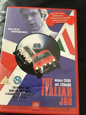 The Italian Job DVD (2002) Michael Caine [PG] • £1.90