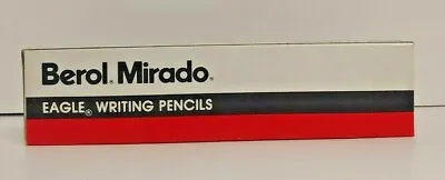 Vintage Berol Mirado 174-2 1/2 True Medium 1 Box = 12 Writing Pencils New  • $15