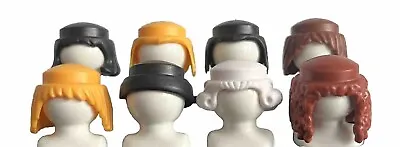 Playmobil 8 Male Hair Pieces For Pirates Soldiers 💥All Different 💥wigs Spares • £4.50