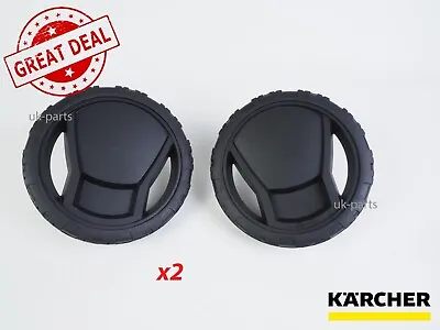 £8.90 • Buy Karcher K3 K4 K5 Pressure Washer Replacement Wheels X2 - Pair 5.515-397.3