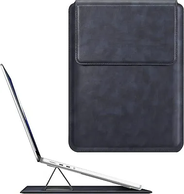 Sleeve Case For MacBook Air 13.6  M2 A2681 Leather Slim Bag Cover With Stand • $20.19