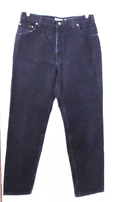 CANYON RIVER BLUES JEANS Men's Size 38 X 32 Darkest Blue Denim Relaxed Straight • $18.99