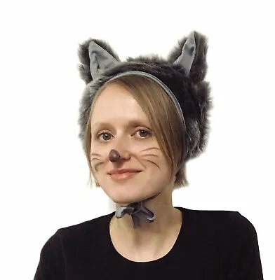 £7.95 • Buy Animal Wolf / Cat Fancy Dress Hat Adult Unisex Men Women Costume Carnival Party 