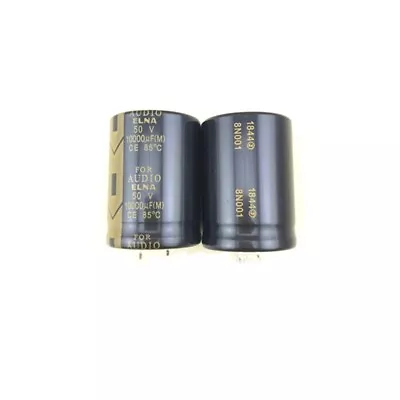 2PCS ELNA 10000UF 50V 30*40mm FOR AUDIO Fever Audio Filter Capacitor • $18.79