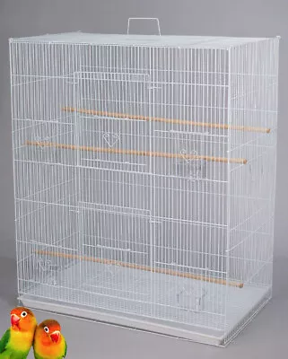 X-Large 36  Breeding Flight Bird Cage For Aviaries Canaries Lovebirds Finches • $56.95