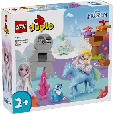 LEGO DUPLO Disney Frozen Elsa & Bruni In The Enchanted Forest 10418 • $49.99