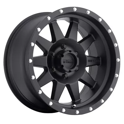 METHOD 301 The Standard Rim 17X8.5 5X139.7 Offset 0 Matte Black (Quantity Of 4) • $1140