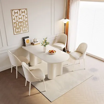 GUYII Dining Table Set With 4 Chair Modern Kitchen Table Set Indoor Dining Table • $573