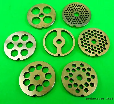 #5 Meat Grinder Plate Disc Die For LEM Weston Cabelas Kitchener Etc *PICK TWO* • $23.50