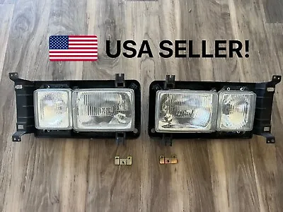$450 • Buy [USA] 86-91 VW Volkswagen Vanagon T3 Bus HELLA Square Headlights Head Lights Set