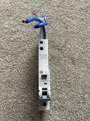 £11.99 • Buy Wylex NHXSBS1B06 Type B 6 Amp Rcbo