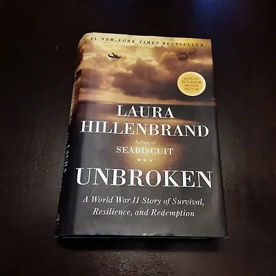 Unbroken By Laura Hillenbrand WW2 Story Of Louis Zamperini 2010 HBDJ 1st Edition • $10