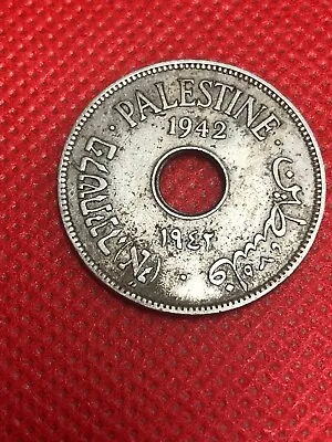 1942 Palestine 10 Mils Coin • $49.99