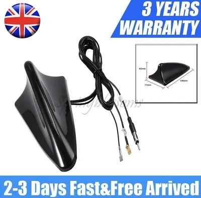 DAB Car Aerial Antenna SMB Adapter AM/FM Shark Fin Roof Mount Aerial For Kenwood • £22