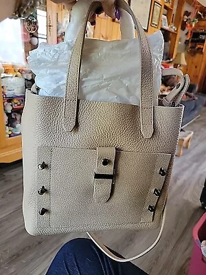 Botkier Beige Warren Bite Siz Crossbody Bag Nwt 198 Msrp • $55