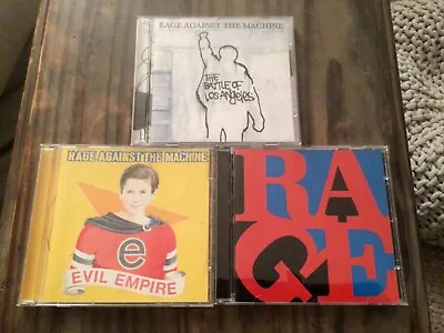 Rage Against The Machine Cd Collection Evil Empire Battle Of LA • £6