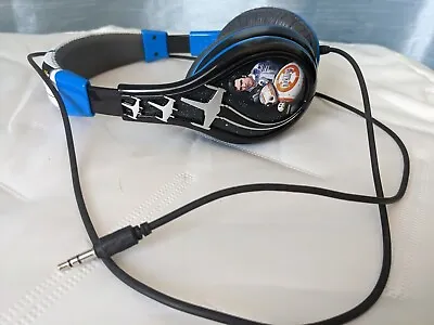 Star Wars Ep 9 Kids Headphones Adjustable Headband Stereo Sound 3.5Mm • $4.95