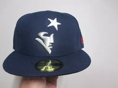 New England Patriots New Era 5950 Profile Logo Fitted Hat (6 7/8) Nwt Navy Blue • $16.99