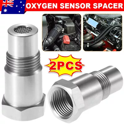 Oxygen O2 Sensor Spacer Adapter Catalytic Converter Fix Check Engine Light M18 • $10.45