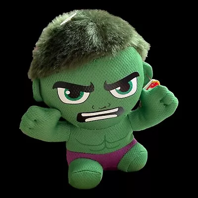 Hulk Soft Plush Toy Marvel Avengers Original TY Beanie Baby BNWT • £4.95