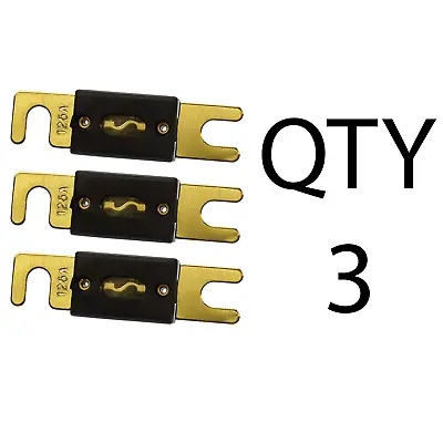 125 Amp ANL Inline Fuse By Voodoo Car Audio For Fuse Holder (3 Pack) • $7.99