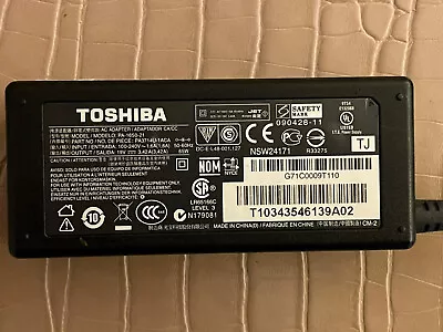 Genuine Toshiba Laptop AC Adapter 65W 19V 3.42A Power PA-1650-21 PA3714U-1ACA  • $12.40