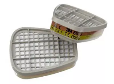 £19.95 • Buy 3M 6075 Formaldehyde + A1 Gas And Vapour Filters One Pair Free UK Shipping