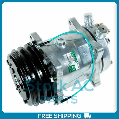 A/C Compressor Sanden SD508 & H14 Premium Line - 24V - 2A Groove - 9537 • $129.99