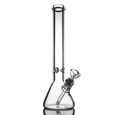 $39.99 • Buy 16 Inch Clear Heavy Glass Bongs 6mm Thick Water Pipe Filter 14mm Bowl+Brush