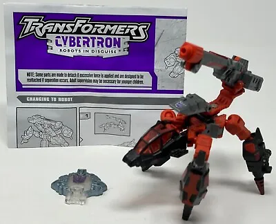 2005 Hasbro Transformers Cybertron Scout Class Scrapmetal Orange Complete Nice! • $30.99