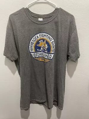 Rare Distressed Minnesota Fighting Saints Hockey Wild 1972 XL T-Shirt • $16.99