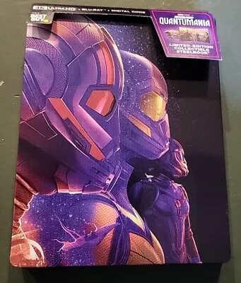 Ant-Man And The Wasp: Quantumania (4K UHD + Blu-ray + DC) SteelBook NEW/Opened  • $21.99