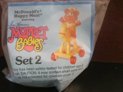 Muppet Babies   Fozzie   NIP McDonald's 1987 • $6.88