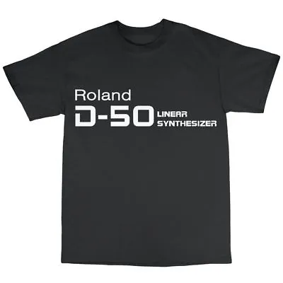 D-50 Synthesiser T-Shirt 100% Cotton D-70 Retro Synthesizer Moog • $18.91