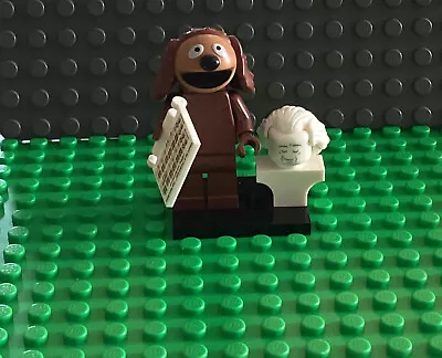 LEGO Muppet MINIFIGURE​​ SERIES 71033 - Rowlf Dog With Sheet Music And Bust • $6.99