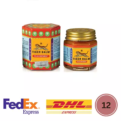 12x Tiger Balm (RED) Super Strength Pain Relief 19.4g Free Shipping • $99.80