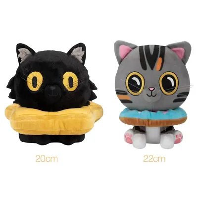 Half-Asleep Chris Plush Toys Cat Ralph Bella Stuffed Animal Cute Doll Kids Gift- • $18.55