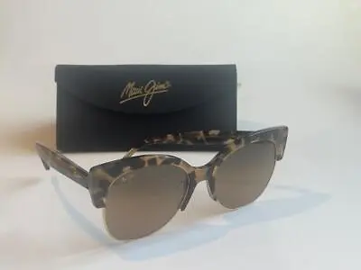 New Maui Jim Mariposa Polarized Sunglasses 817-10L Tortoise-Gold/Bronze Glass • $279